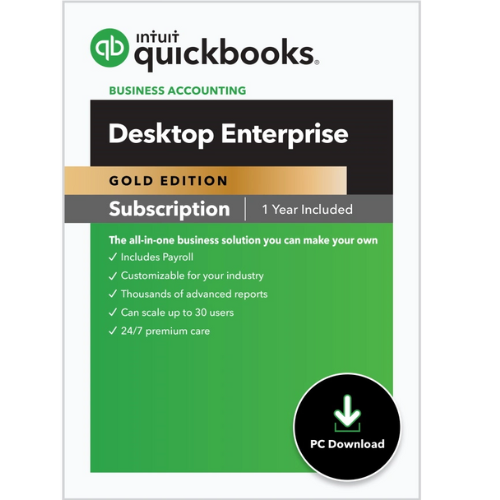 Quickbooks desktop enterprise 2023 gold edition Lifetime Activation